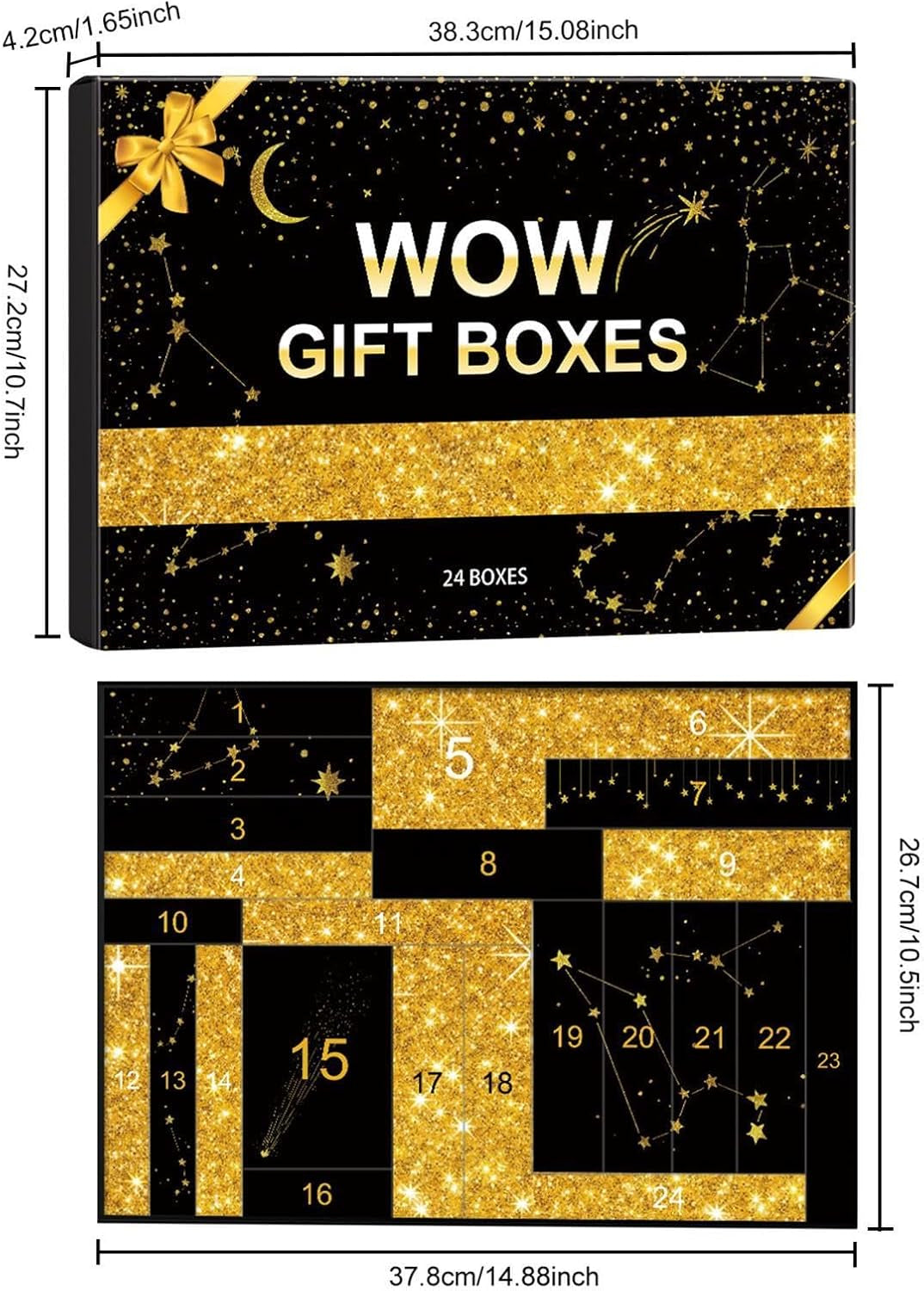 Calendario De Adviento De Belleza 2024, Calendario De Adviento Para Mujer, Kit De Cuidado Facial, Calendario Adviento Hidratante, Set Cuidado Hidratante Maquillaje Calendario Cuenta Regresiva Navidad