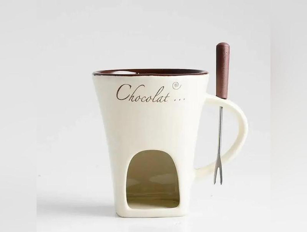 Ceramic Chocolate Cheese Ice Cream Hot Pot Mug